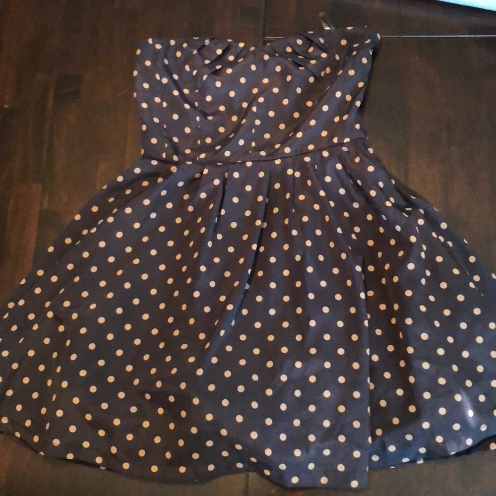 Strapless dress